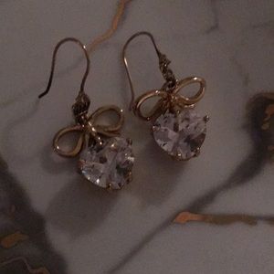 Juicy couture crown earrings